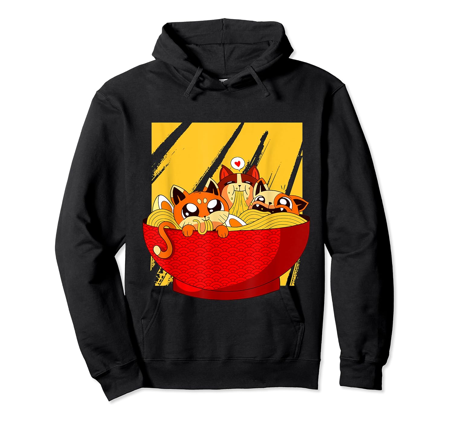 Kawaii Anime Cat Shirt Japanese Ra Noodles Gift T Shirt Elnovelty